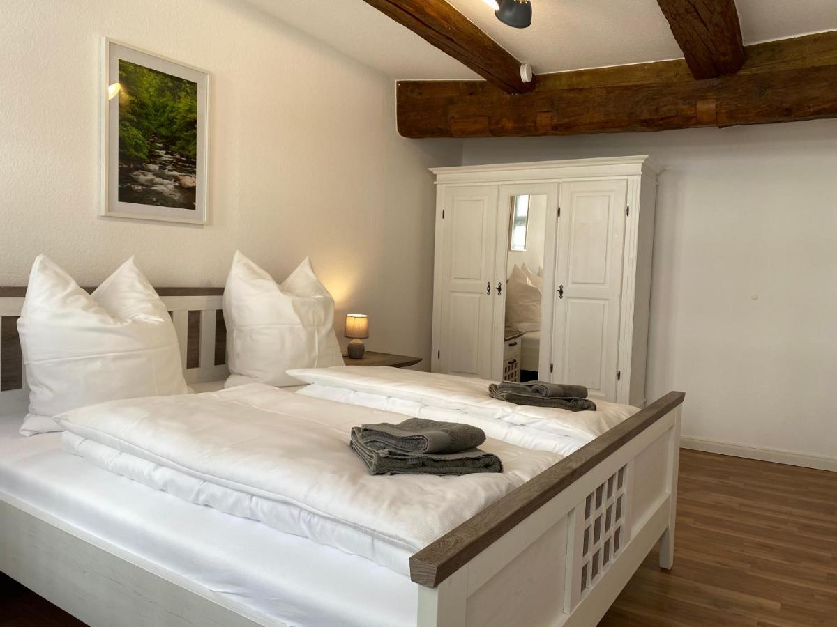 Apartamento Zum Mathildenbrunnen Quedlinburg Exterior foto
